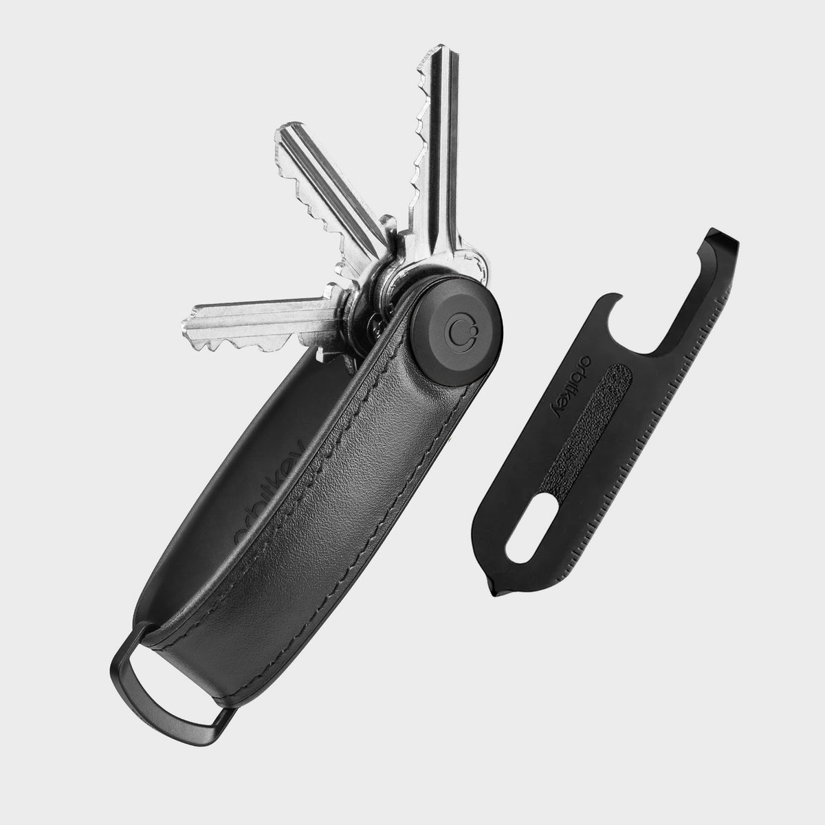 Key Organiser Hybrid Leather + MultiTool v2 Set Orbitkey Australia
