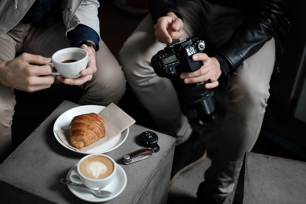 A discussion about coffee.