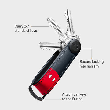 Disney | Orbitkey Stitch Hybrid Leather Key Organiser Stitch