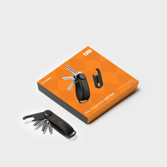 black-with-orange-stitching