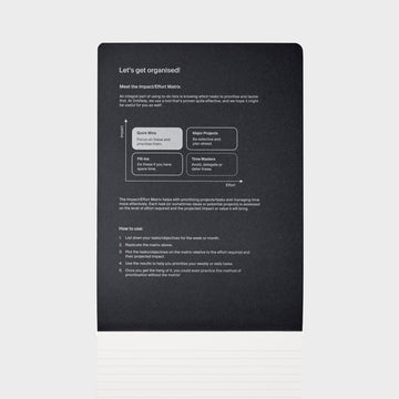 Notepad 0 Key Notepad A4 - 3 Pack – Orbitkey Australia