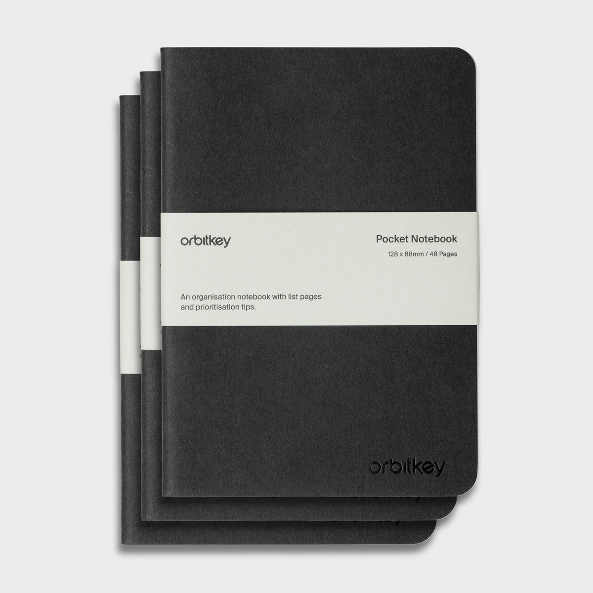 Organisation Notebook - 3 Pack